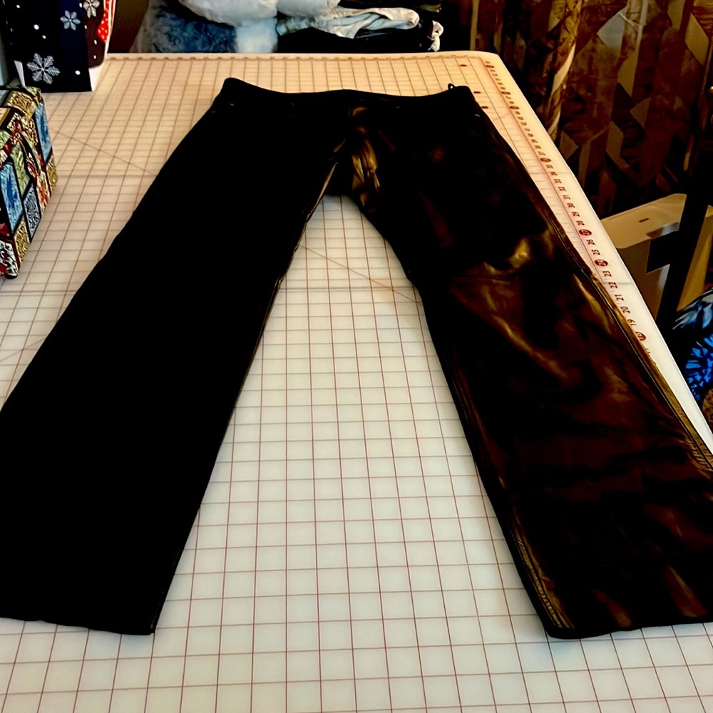 Mens Wilson leather pants